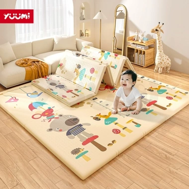 Thảm Xốp Yuumi 2cm Cuộn XPE Không Methanol, Chống Nước Trượt, An Toàn Cho Bé - 300k