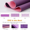 Thảm Yoga 2 lớp TPE chống trượt, chống thấm mồ hôi, định tuyến - Giá 115.000 VND 4