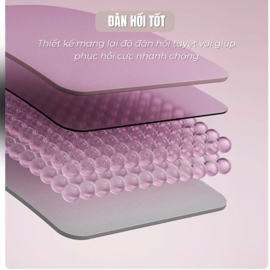 Thảm yoga 8mm TPE 2 lớp TIDATA - Chống trượt, định tuyến T2L, giảm còn 159.000₫ 6