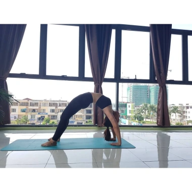 Thảm Yoga Amalife 6-8mm Dày Chống Trơn Trượt - Bộ Miếng Tập Gym Tại Nhà Giá 135k