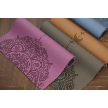 Thảm Yoga cao su tự nhiên Louis Yoga BASIC ZEN 5mm chống trơn, màu đa dạng - Giá 1,09 triệu