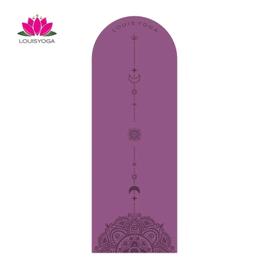 Thảm Yoga cao su tự nhiên Louis Yoga BASIC ZEN 5mm chống trơn, màu đa dạng - Giá 1,09 triệu