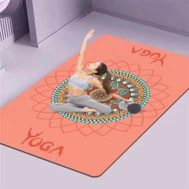 Thảm Yoga Dày Dặn Chống Trượt Cho Nữ - Tăng Cường Sức Khỏe, Giá Ưu Đãi 233.500₫