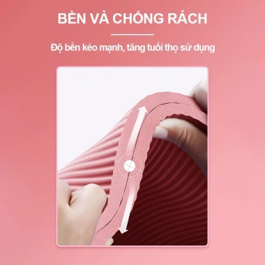 Thảm Yoga & Gym 10‑20mm Chống Trơn Trượt, Thấm Hút Mồ Hôi - Giá 95.900₫