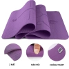 Thảm Yoga TPE 2 Lớp 8mm Định Tuyến (Chọn Màu) kèm Túi Đựng - Chính Hãng Domik Giá 229.900₫ 4