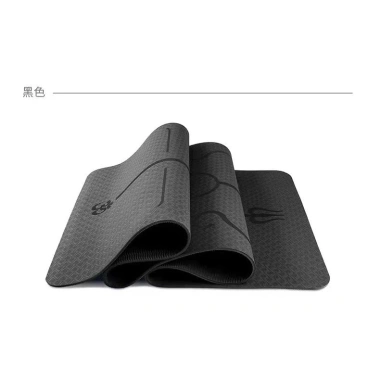 Thảm Yoga TPE 2 Lớp 8mm Định Tuyến (Chọn Màu) kèm Túi Đựng - Chính Hãng Domik Giá 229.900₫