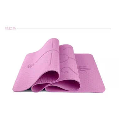Thảm Yoga TPE 2 Lớp 8mm Định Tuyến (Chọn Màu) kèm Túi Đựng - Chính Hãng Domik Giá 229.900₫