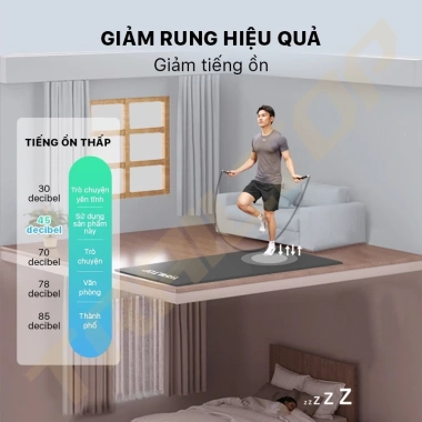Thảm Yoga Trailtop NBR 8mm-10mm Chống Trượt, An Toàn, Giá chỉ 109.000đ