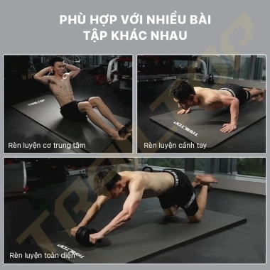 Thảm Yoga Trailtop NBR 8mm-10mm Chống Trượt, An Toàn, Giá chỉ 109.000đ