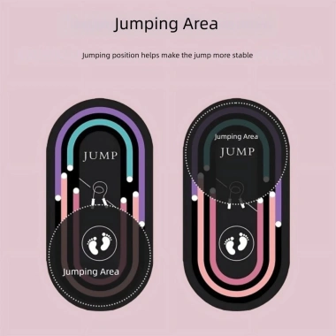 Thảm Yoga và Dây nhảy AONOKEY mật độ cao, cách âm, màu tím đen cho nam - Giá 220.660₫