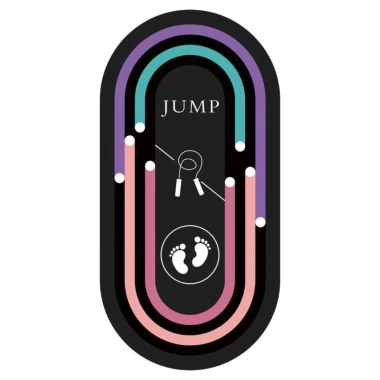 Thảm Yoga và Dây nhảy AONOKEY mật độ cao, cách âm, màu tím đen cho nam - Giá 220.660₫ 9 Thảm Yoga và Dây nhảy AONOKEY mật độ cao, cách âm, màu tím đen cho nam - Giá 220.660₫ 9