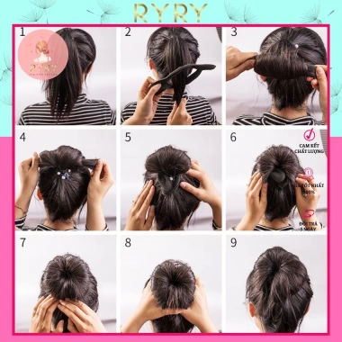 Thanh Búi Tóc Củ Tỏi Kiểu Pháp Sang Trọng Phong Cách Hàn Quốc - Giá 11.000đ