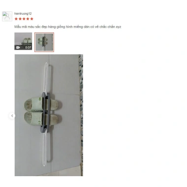 Thanh cài dép nhà tắm thông minh gấp gọn, không trơn trượt, giá 25.600₫ – Shopee