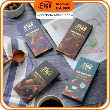 Thanh Socola Figo 50gr Combo Mix Dark và Milk Siêu Rẻ 17.500đ Giảm Giá