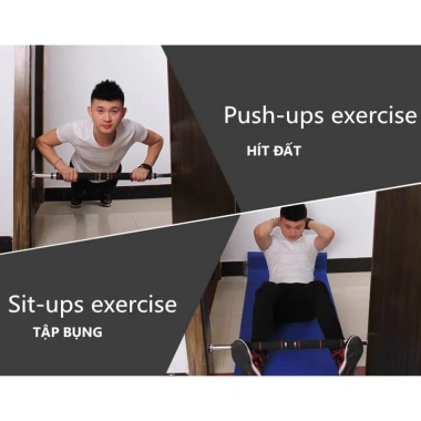 Thanh Tập Xà Đơn Treo Tường Gắn Cửa Nhiều Cỡ An Cốt Việt Thép Chống Gỉ Giá 130k 6 Thanh Tập Xà Đơn Treo Tường Gắn Cửa Nhiều Cỡ An Cốt Việt Thép Chống Gỉ Giá 130k 6
