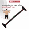 Thanh Xà Đơn Treo Tường Gắn Cửa SOVEXA 60‑130cm – Chốt Chống Xoay, Gym Tại Nhà, 108k