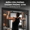 Thanh Xà Đơn Treo Tường Gắn Cửa SOVEXA 60‑130cm – Chốt Chống Xoay, Gym Tại Nhà, 108k 2