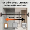 Thanh Xà Đơn Treo Tường Gắn Cửa SOVEXA 60‑130cm – Chốt Chống Xoay, Gym Tại Nhà, 108k 6