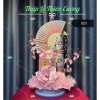 Tháp Lễ Thiên Cương bộ phụ kiện Hồng An Xuân Bính Ngọ 2.026 Đĩa 28cm - 109.000 VND, Thờ Tết