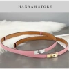 Thắt Lưng Da Bò Thủ Công 1,8cm CC Thời Trang Nữ - Dễ Phối Đồ, Giá Ưu Đãi 195k 8