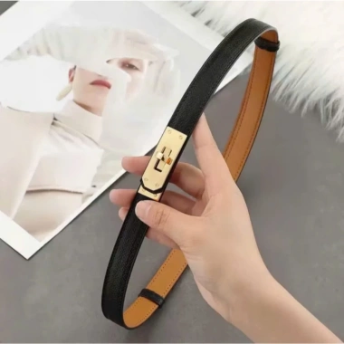 Thắt Lưng Da Bò Thủ Công 1,8cm CC Thời Trang Nữ - Dễ Phối Đồ, Giá Ưu Đãi 195k 10