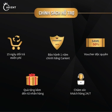 Thắt lưng nam da bò CARIENT HDP18 chính hãng - Sang trọng doanh nhân, giảm giá 188k 9