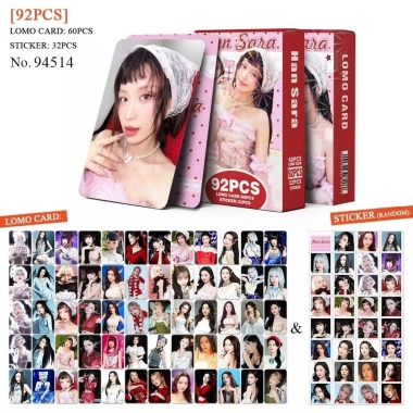 Thẻ bài em xinh say hi 60 thẻ + 32 sticker dán - Tặng kèm, giảm còn 29.000₫ 9