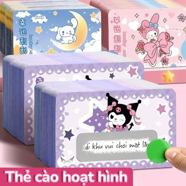 Thẻ cào Sanrio Combo 120 - Quà Tết 2.026, lời chúc năm mới, trúng thưởng, chỉ 40.000₫
