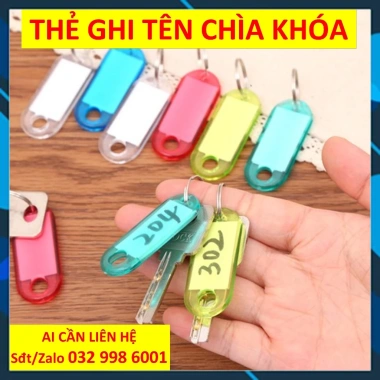 Thẻ chìa khóa MK2 2 mặt Móc khóa name tag, đánh dấu vali valy magic1 2.000đ 3