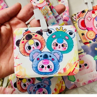 Thẻ Đeo Bảng Tên In Hình Baby Three Capybara – Nhựa Dày Bền, Tag Vali, Học Sinh, Sinh Viên, Nhân Viên – Giá 22.500đ 3