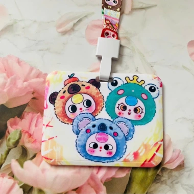 Thẻ Đeo Bảng Tên In Hình Baby Three Capybara – Nhựa Dày Bền, Tag Vali, Học Sinh, Sinh Viên, Nhân Viên – Giá 22.500đ 5
