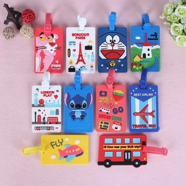 Thẻ Đeo Bảng Tên Silicon Chống Thất Lạc Cute cho Balo & Vali - Giá 18.000đ 2