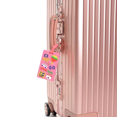 Thẻ Đeo Bảng Tên Silicon Chống Thất Lạc Cute cho Balo & Vali - Giá 18.000đ 9