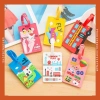 Thẻ Đeo Bảng Tên Silicon Cute Chống Thất Lạc Cho Balo và Vali Giá 12.500 VND