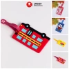 Thẻ Đeo Bảng Tên Silicon Name Tag Chống Mất Tích Cho Balo, Hành Lý - Giá 15.000₫