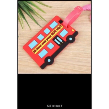 Thẻ Đeo Bảng Tên Silicon Name Tag Chống Thất Lạc Cho Balo, Hành Lý, Vali - Giá 15.000₫ (Giảm từ 18.900₫)
