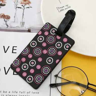 Thẻ Đeo Bảng Tên Silicon Siêu Cute Cho Balo Vali - Chống Thất Lạc, Giá 19.000₫