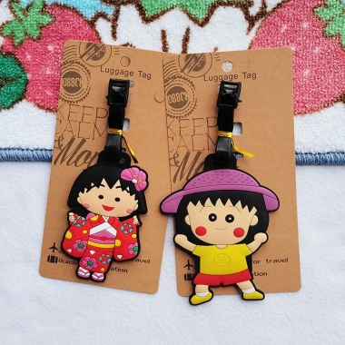 Thẻ Gắn Hành Lý Hình Nhân Vật Hoạt Hình Maruko Ếch Sáng Tạo - Giá 58.320₫ 2