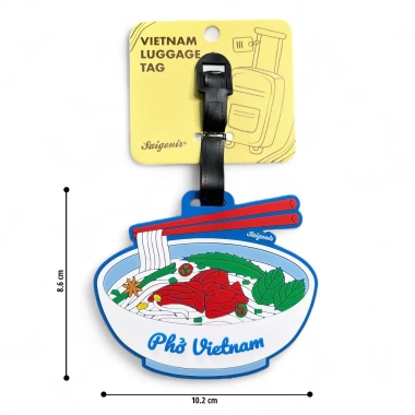 Thẻ Gắn Tên Valy Luggage Tag Hình Phong Cảnh Việt Nam Quà Tặng Độc Đáo Giá 80.000