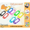 Thẻ Ghi Nhớ Nhãn Tag Đánh Dấu Gắn Móc Chìa Khóa - Hành Lí Vali Nhỏ Gọn, 6.000₫