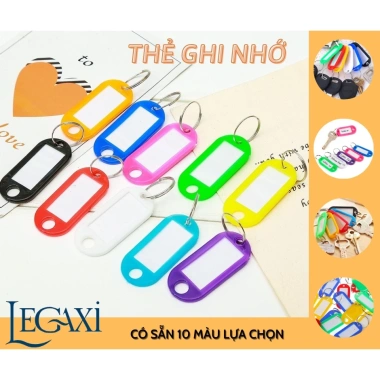 Thẻ Ghi Nhớ Nhãn Tag Đánh Dấu Gắn Móc Chìa Khóa - Hành Lí Vali Nhỏ Gọn, 6.000₫