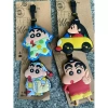 Thẻ hành lý Crayon Shin‑Chan EZ8Y – Nhận dạng mặt, dây chuyền nhỏ, giảm giá 20% 3