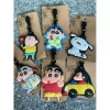 Thẻ hành lý Crayon Shin‑Chan EZ8Y – Nhận dạng mặt, dây chuyền nhỏ, giảm giá 20% 4