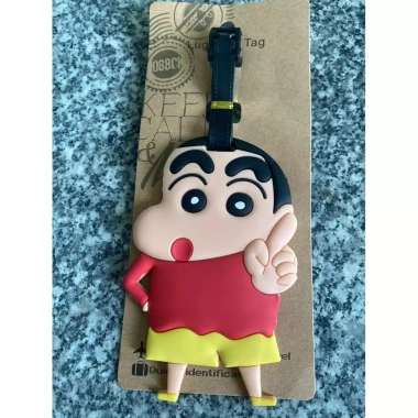 Thẻ hành lý Crayon Shin‑Chan EZ8Y – Nhận dạng mặt, dây chuyền nhỏ, giảm giá 20%