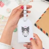 Thẻ hành lý Da PU cá tính tùy chỉnh tên - Hoạt hình Kuromi Cinnamoroll Pochacco My Melody Kitty Kat - Giá 44.693₫ 3
