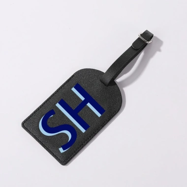 Thẻ hành lý da PU Shadow Monogram cá tính - Giá ưu đãi 44.693₫
