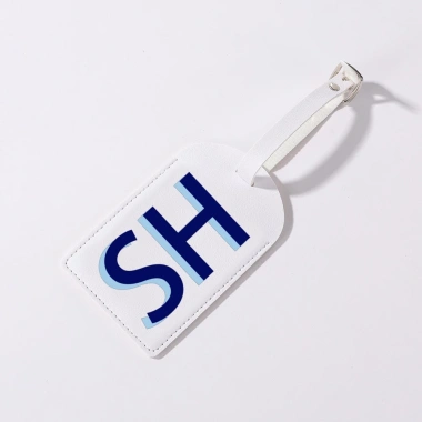 Thẻ hành lý da PU Shadow Monogram cá tính - Giá ưu đãi 44.693₫
