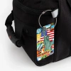Thẻ Hành Lý Da STORMBREAKER Tag Treo Vali Du Lịch - Đen/Nâu, Sticker USA, 115k TAG011 4