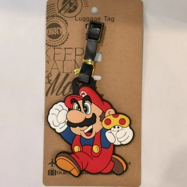 Thẻ Hành Lý Hoạt Hình Super Mario Nấm Đầu DFYF Thẻ Tên Máy Bay Giá ưu đãi 48.600₫