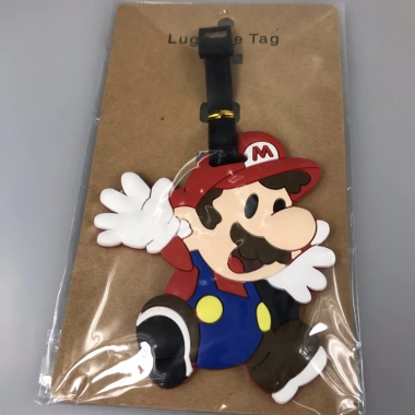 Thẻ Hành Lý Hoạt Hình Super Mario Nấm Đầu DFYF Thẻ Tên Máy Bay Giá ưu đãi 48.600₫